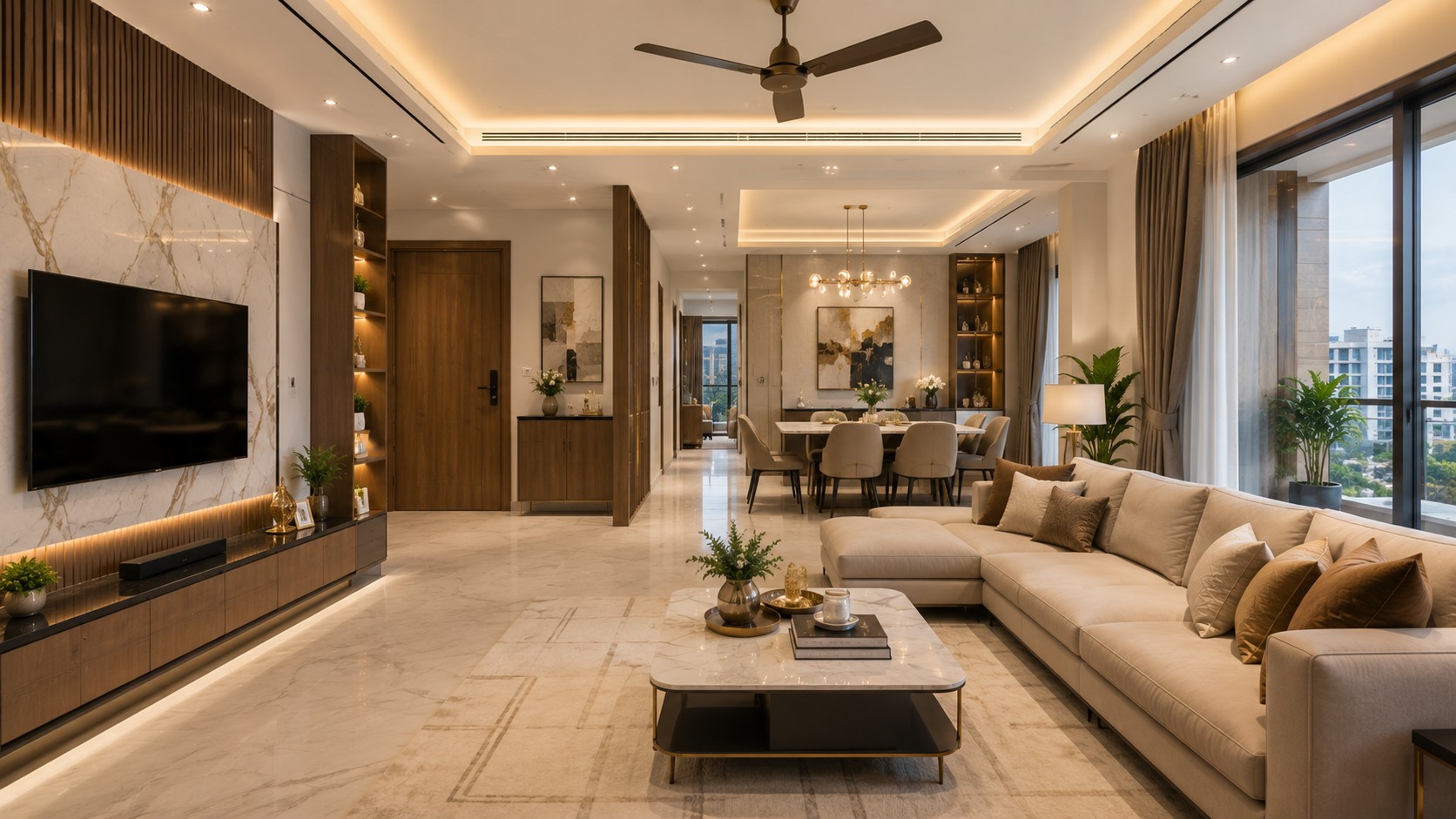 3BHK Flat OMR HAAS INTERIORS