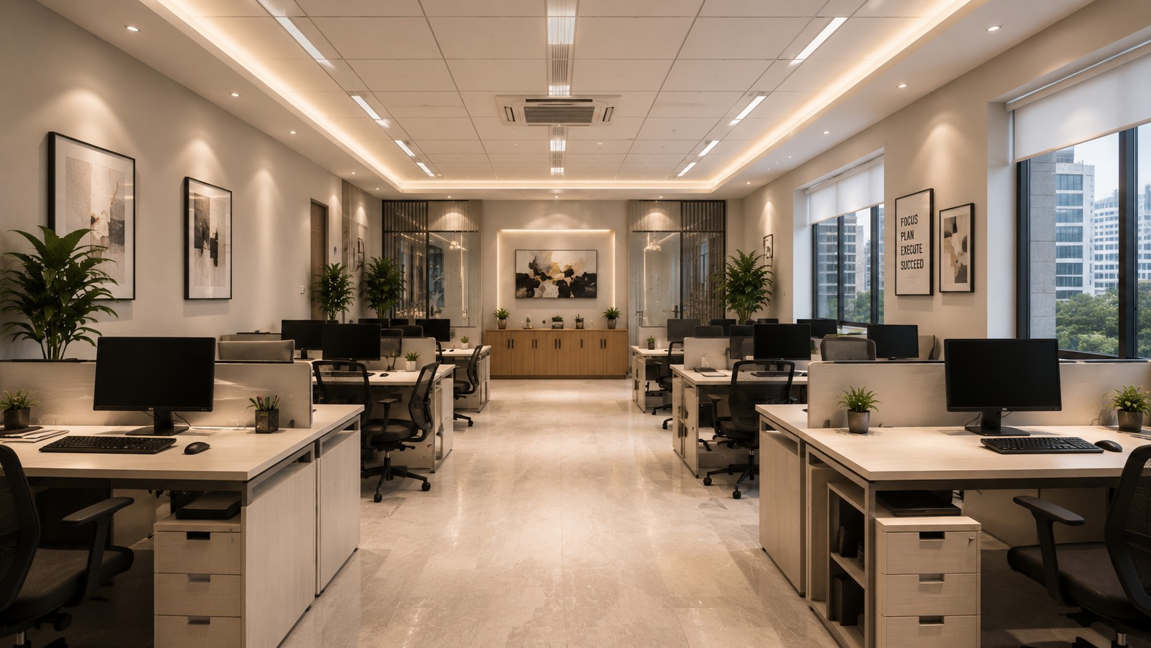 Commercial Office HAAS INTERIORS