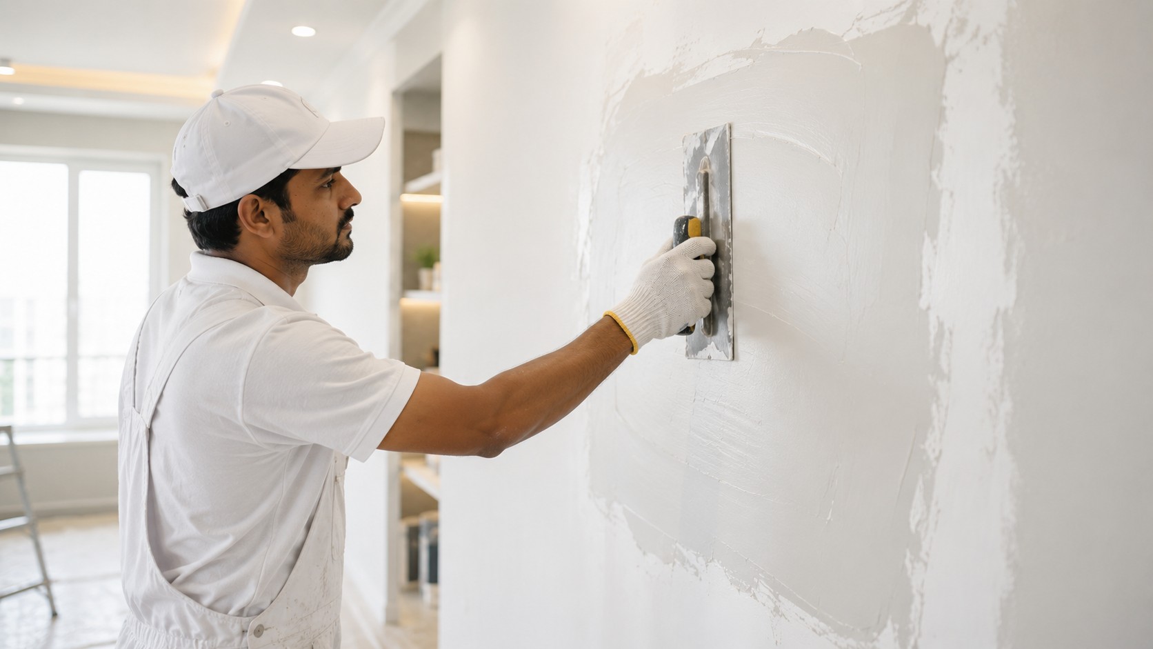 Wall Putty Application
